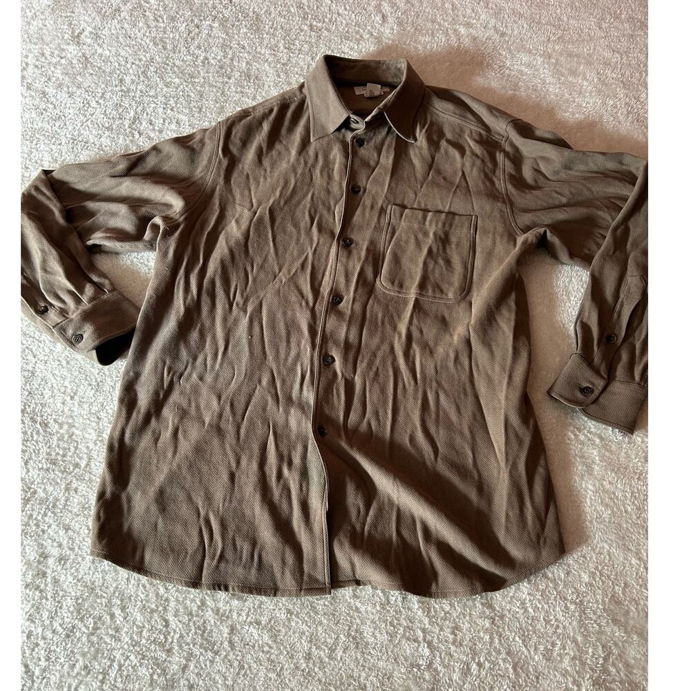 Ermenegildo Zegna Long‎ Sleeve Dress Shirt Size XL